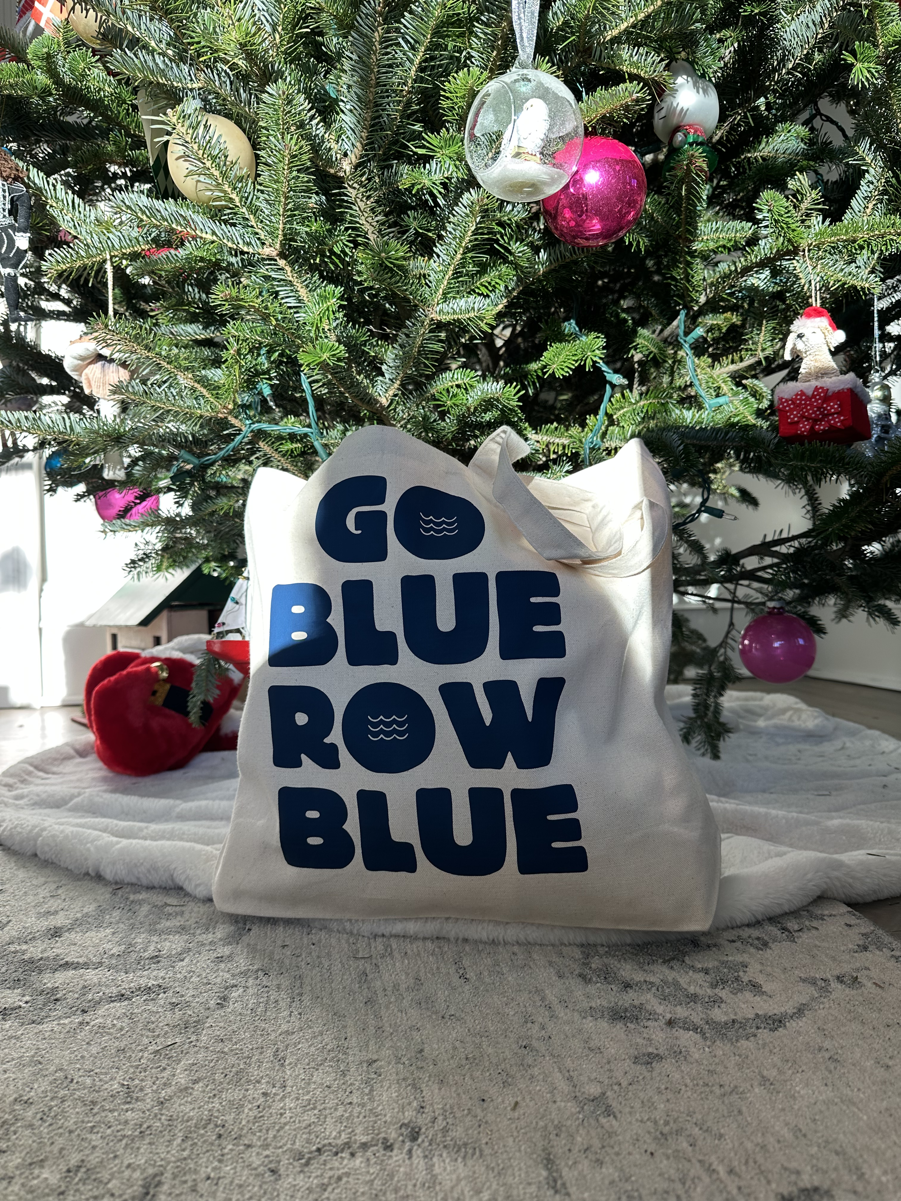 Montclair Rowing Cotton Canvas Tote Bag