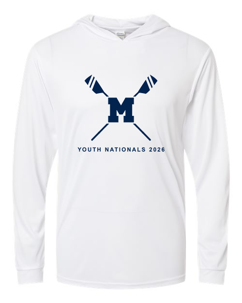 Montclair Rowing Performance UPF50+ Hoodie Long Sleeve Tees (Unisex)