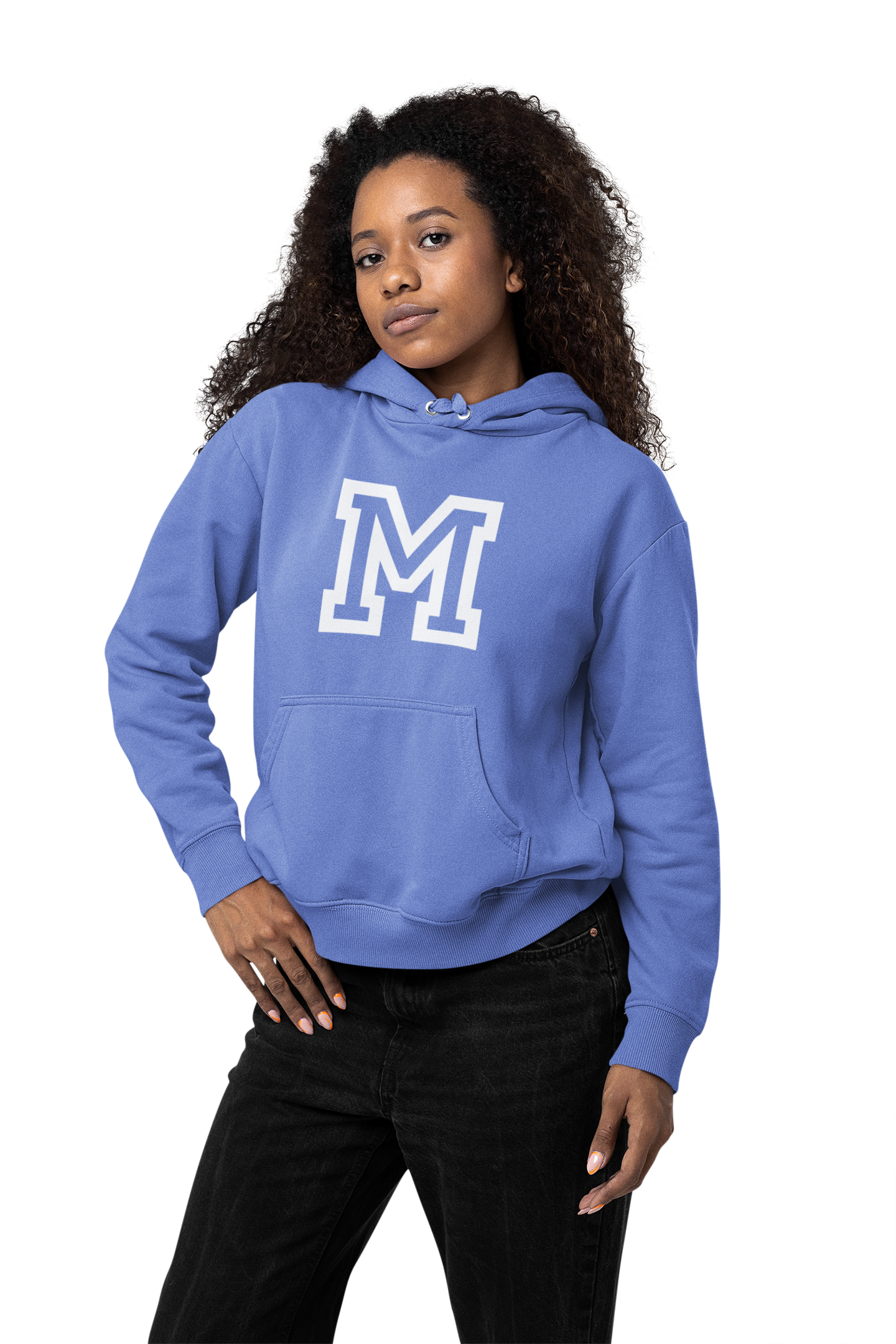 MHS Ladies Hoodie "M" Front Design