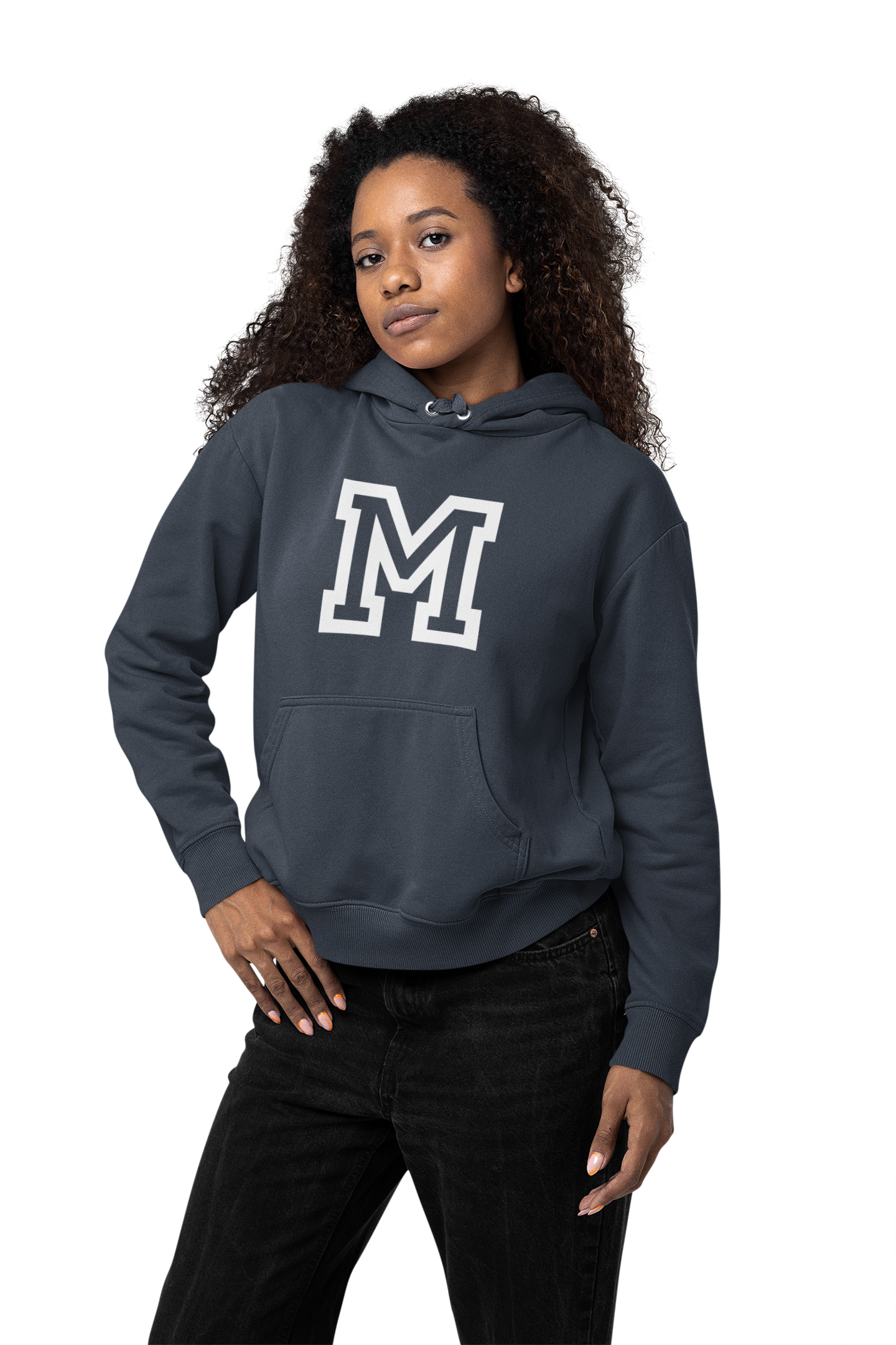 MHS Ladies Hoodie "M" Front Design