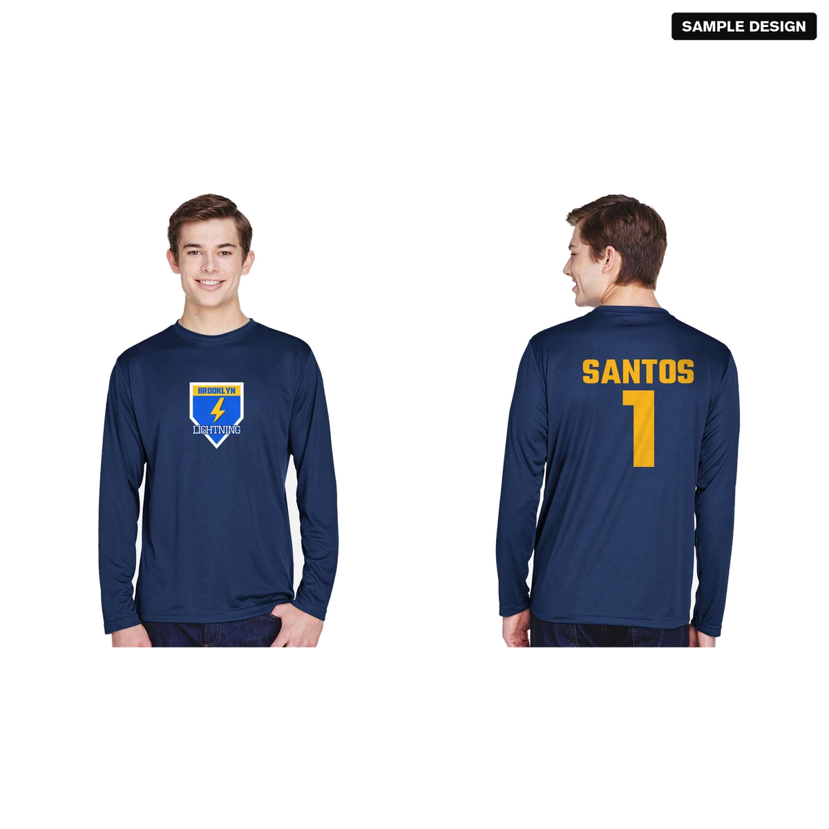 Team 365 TT11L Zone Performance Long Sleeve Team Tee