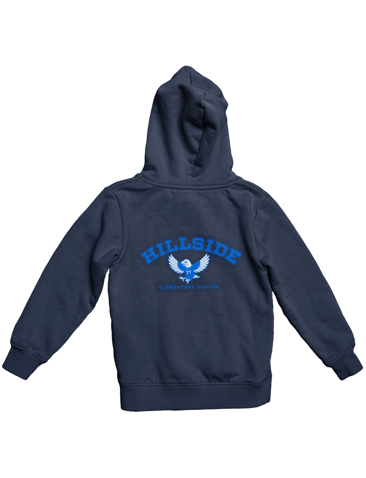 Kids Zippered Hoodie - Hillside Elementary School spirit wear