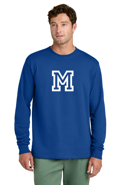 Montclair High School Long Sleeve T-Shirt, True Royal