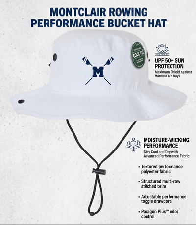 Montclair Rowing UPF50+ Cool Fit Booney Sun Hat