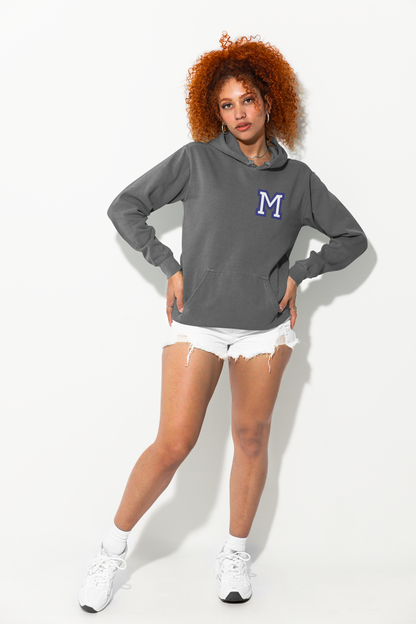 MHS Ladies Hoodie Chest "M" Print