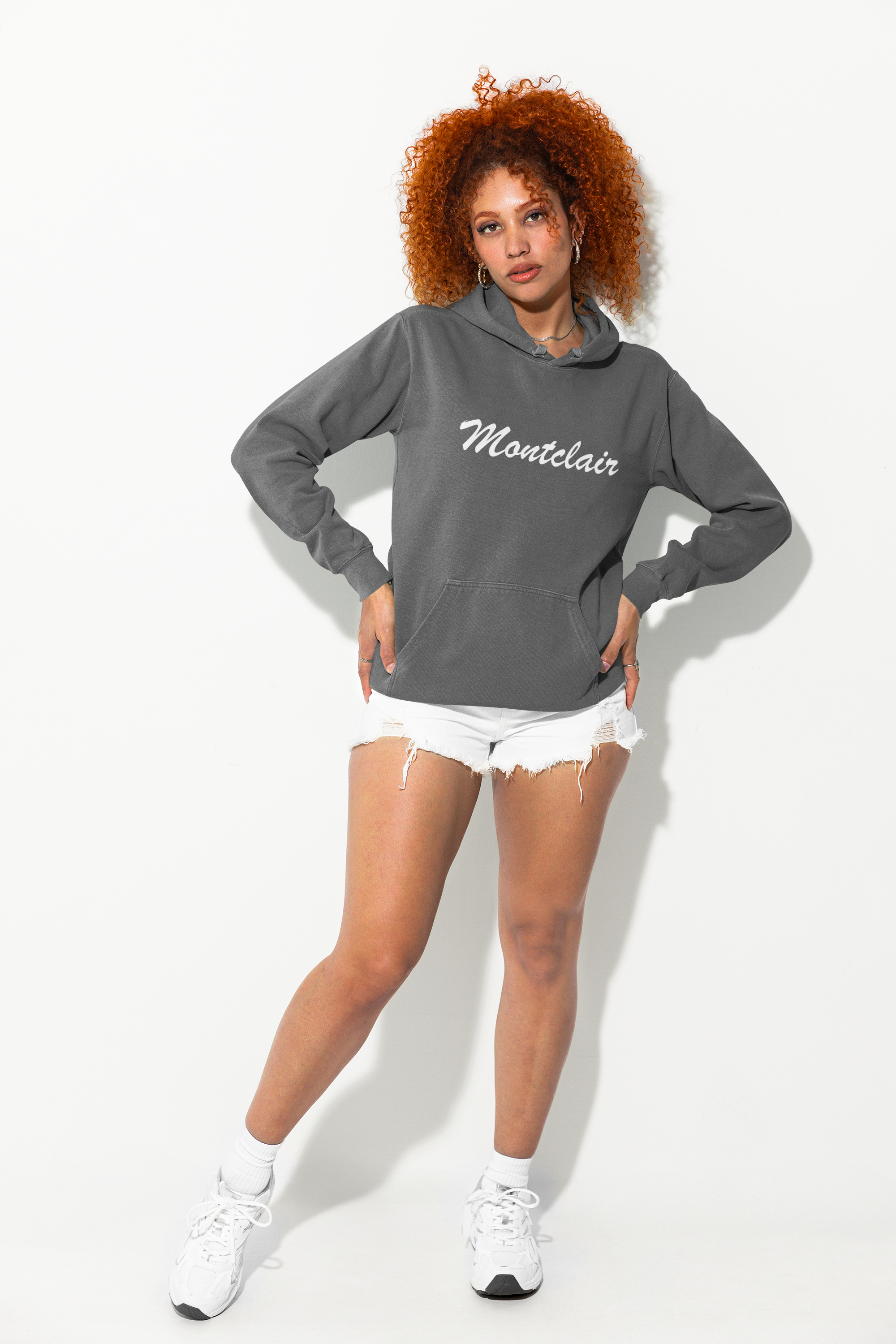 MHS Ladies Hoodie Chest "MONTCLAIR" Print