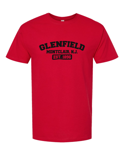 Glenfield Tee (Style A) in Red