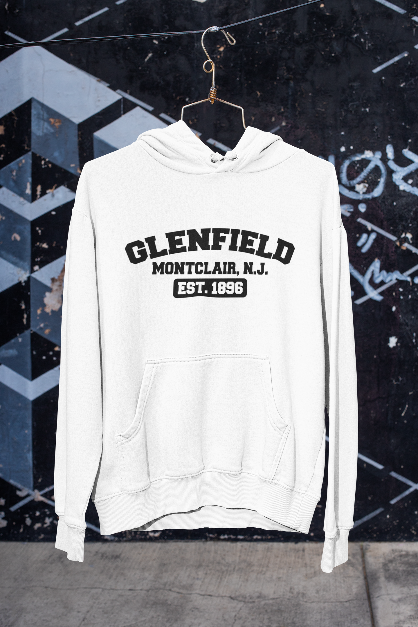 Glenfield Pullover Hoodie Front Design (Style A)