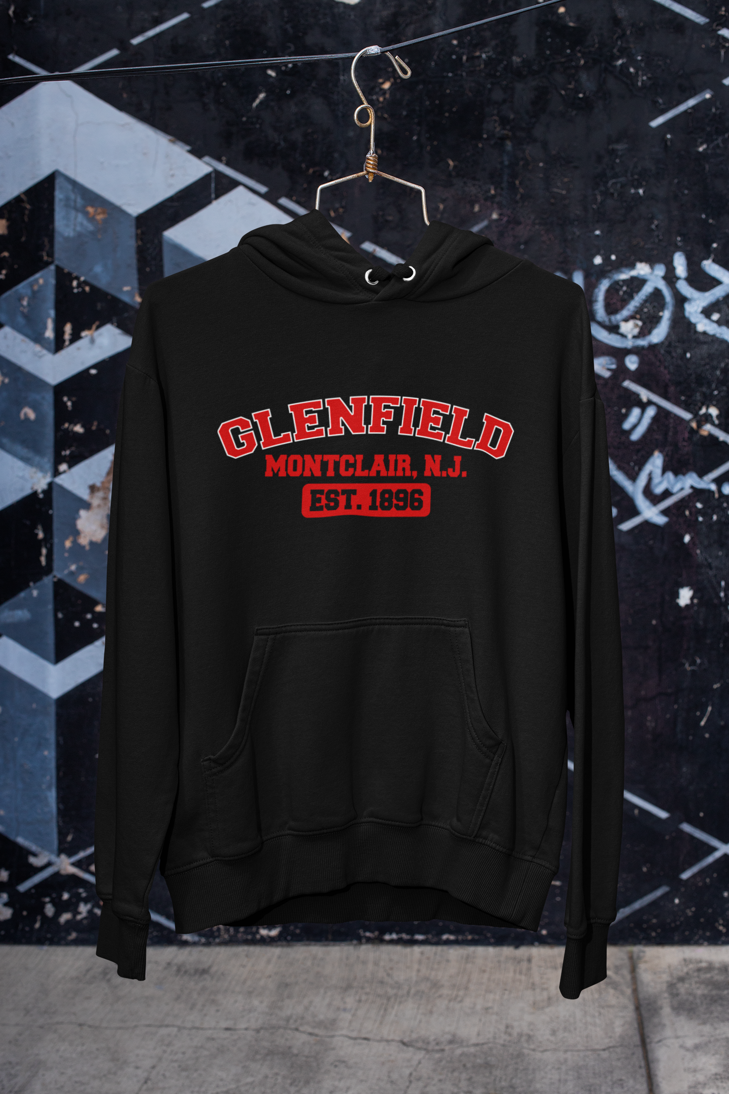 Glenfield Pullover Hoodie Front Design (Style A)