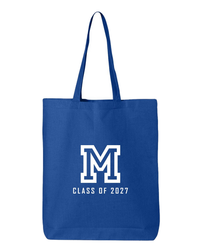 MHS Class of 2027 Tote Bag (Style G27)