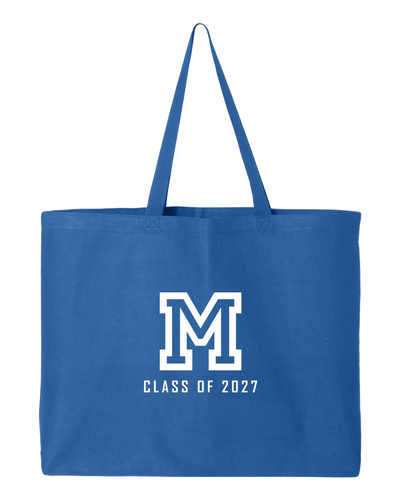 MHS Class of 2027 Tote Bag (Style G27)