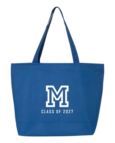 MHS Class of 2027 Tote Bag (Style G27)