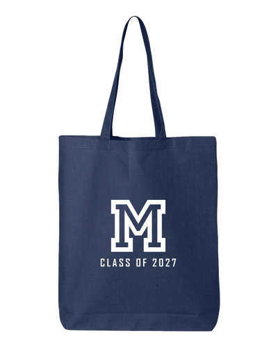 MHS Class of 2027 Tote Bag (Style G27)