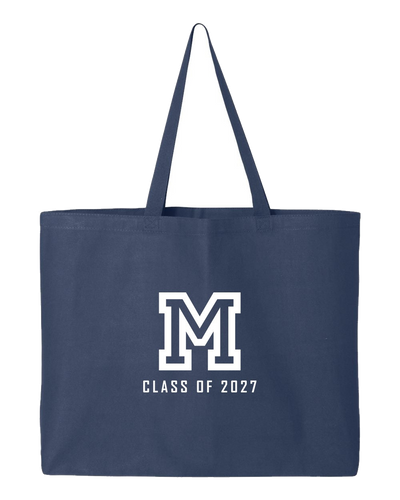 MHS Class of 2027 Tote Bag (Style G27)