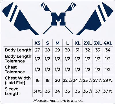 Montclair Rowing Performance UPF50+ Hoodie Long Sleeve Tees (Unisex)