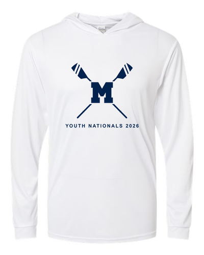 Montclair Rowing Performance UPF50+ Hoodie Long Sleeve Tees (Unisex)