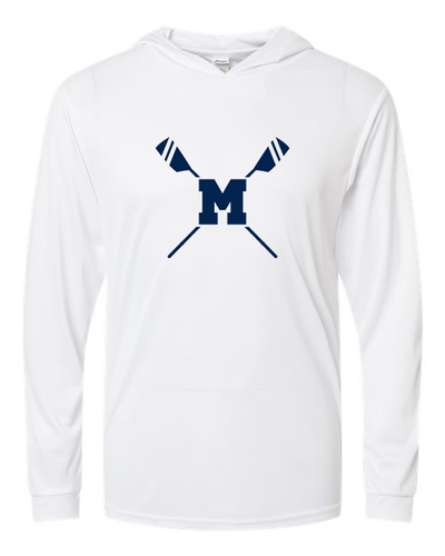 Montclair Rowing Performance UPF50+ Hoodie Long Sleeve Tees (Unisex)