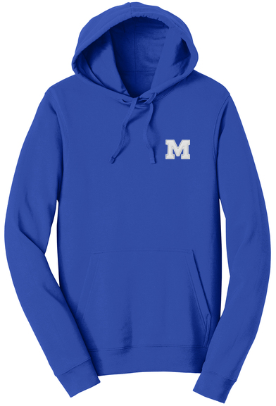 MHS Men's Hoodie Embroidered "M" Chest Design