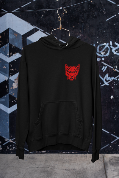 Glenfield Pullover Hoodie Cougar Chest & Back (Style B)