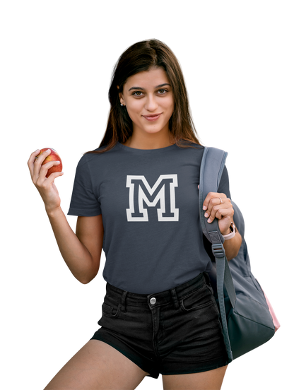 MHS Ladies Short Sleeve T-Shirt "M" Front Design