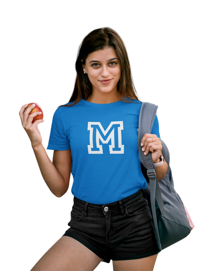 MHS Ladies Short Sleeve T-Shirt "M" Front Design